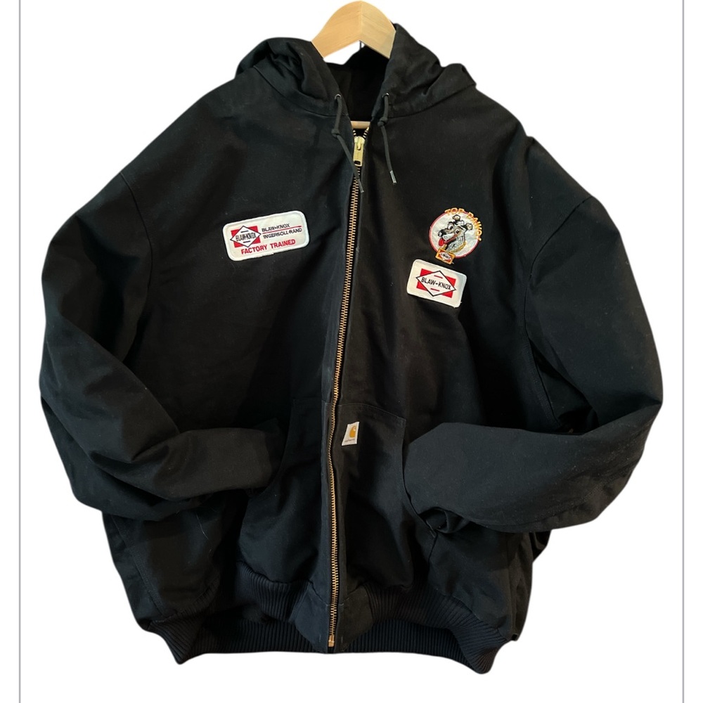 Vintage Carhartt  Men’s Thermal Lined Hooded Work Jacket size 4XL